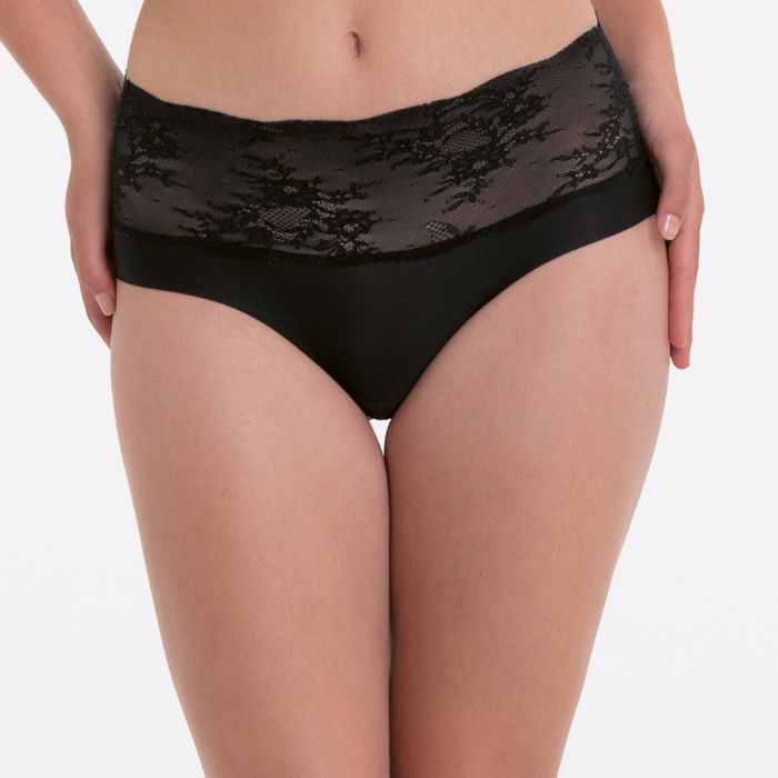 Cueca Anita Lace Black